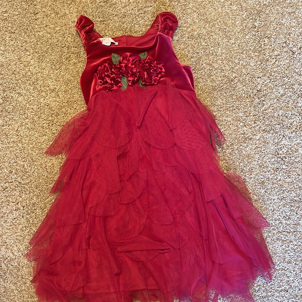 Girls holiday dress, size 6